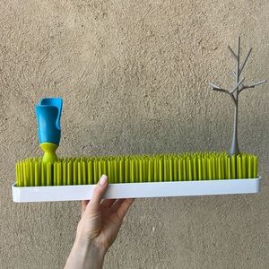 Boon bottle rack with accessories. (Value $40)